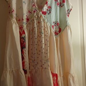 Floral Patchwork Dress